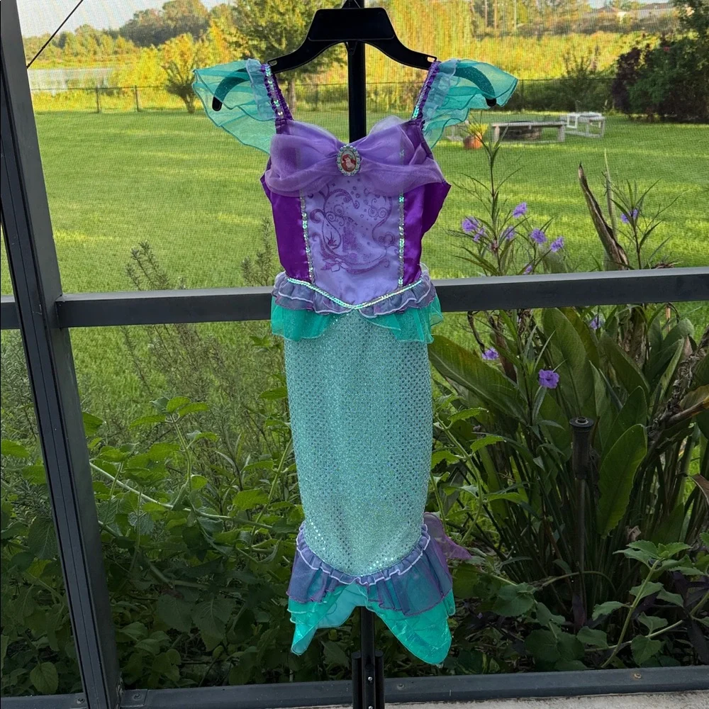 The Little Mermaid Princess Ariel Costume Dress /doll /purse small 5/6